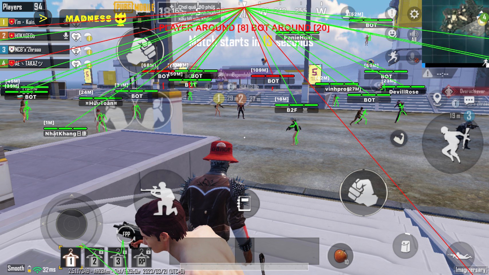 HACK PUBG MADNESS VNG 2.6 FREE SIÊU VIP PRO